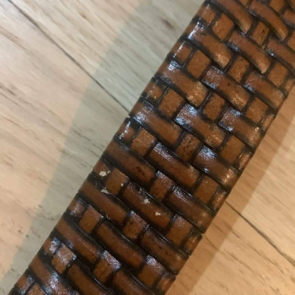 Bosch Genuine Woven Leather Belt for‎ Men Reversible Size 36/90 2 small flaws